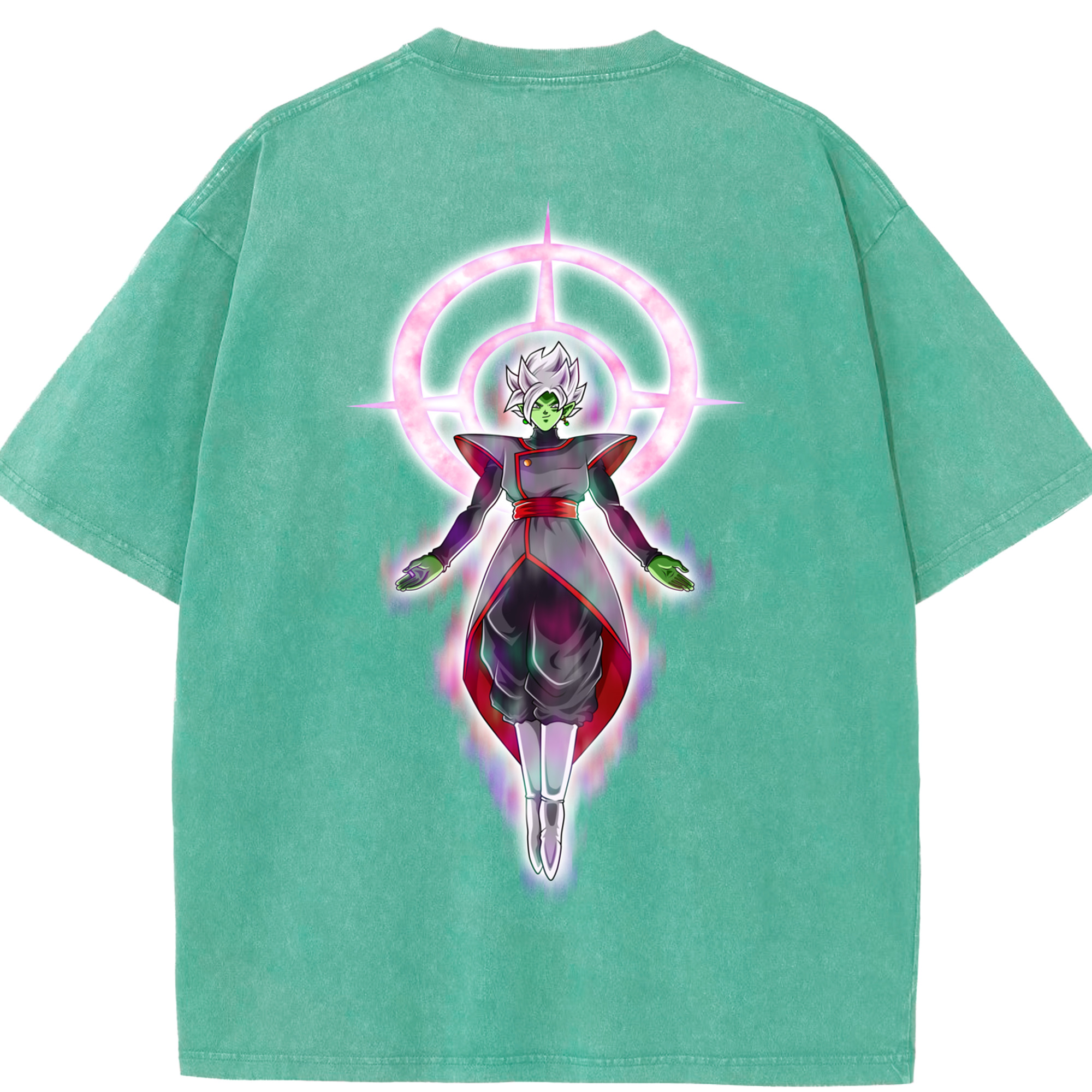 （画像用） ドラゴンボール DRAGON BALL 綿100% ヴィンテージ風 半袖Tシャツ（背面プリント）